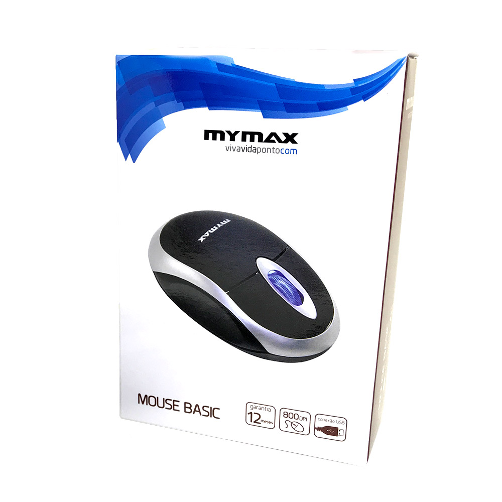 Mouse USB 1000DPI, KMEX MOM833 Preto