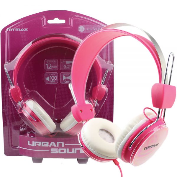 006894_2 Fone de Ouvido Estéreo Urban Sound - Rosa MHP-HT373-PKWH