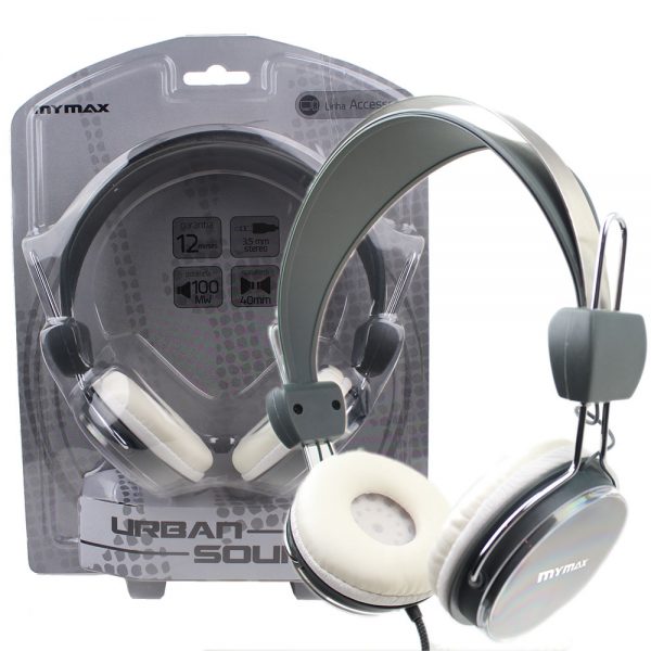 006895_2 Fone de Ouvido Estéreo Urban Sound - Cinza MHP-HT373-GRWH