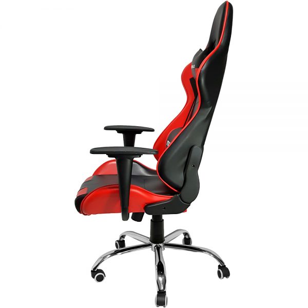 Cadeira Gamer MX7 Giratoria Preto e Vermelho