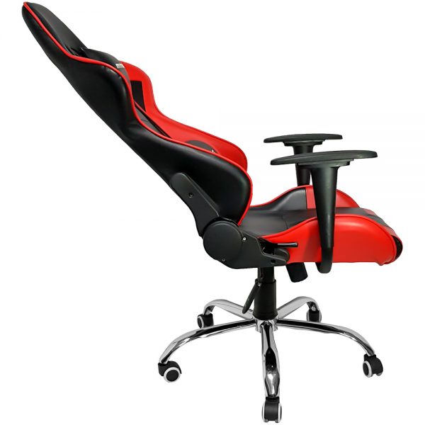 Cadeira Gamer MX7 Giratoria Preto e Vermelho