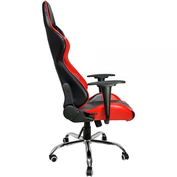 Cadeira Gamer MX7 Giratoria Preto e Vermelho