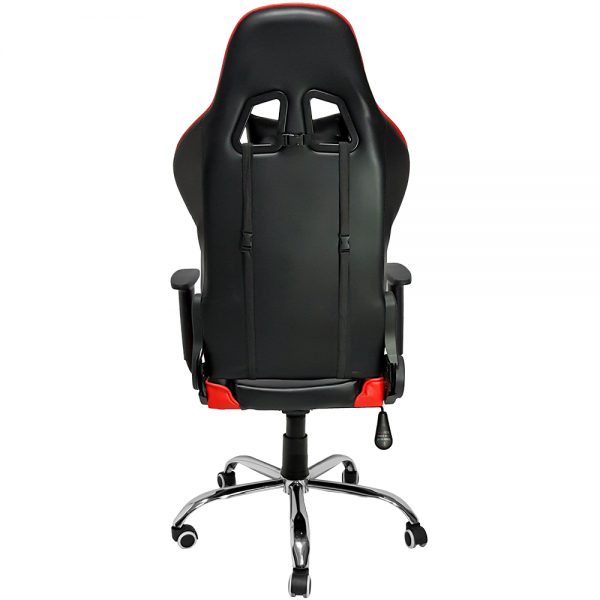 Cadeira Gamer MX7 Giratoria Preto e Vermelho