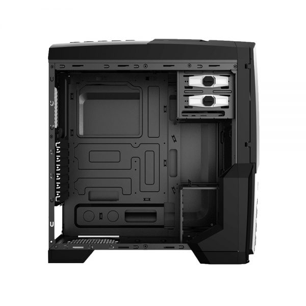 008848_6 GABINETE GAMER CENTAURO C/ USB 3.0 - PRETO LED VERMELHO MCA-KU-855B/RD