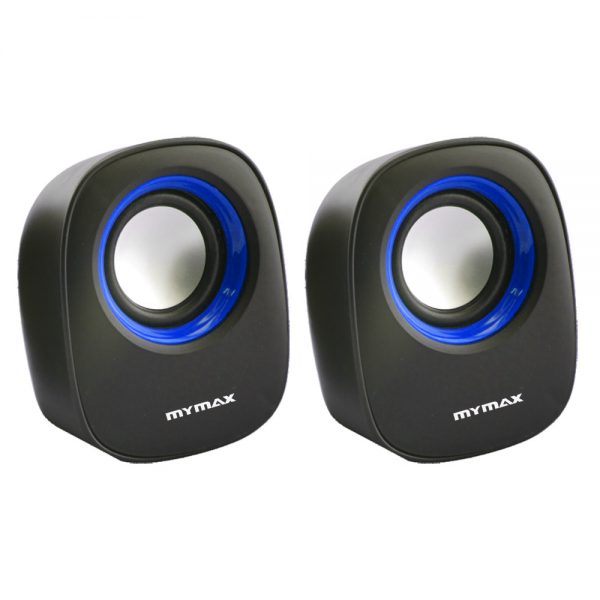 Caixa de Som USB 6W RMS - Preto Azul - SPK-SP205/BL