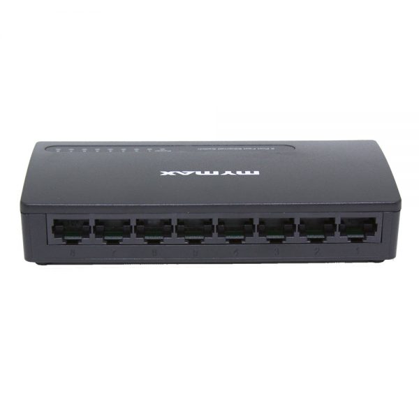 005595_2 Switch 8 Portas 10/100Mbps - Preto MSWI/S1008D