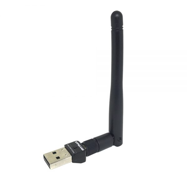 008618_1 Adaptador Wireless USB 150Mbps com Antena Externa - Preto MWA-WE715