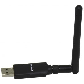 008619_1 Adaptador Wireless USB 300Mbps com Antena Externa - Preto MWA-WE811