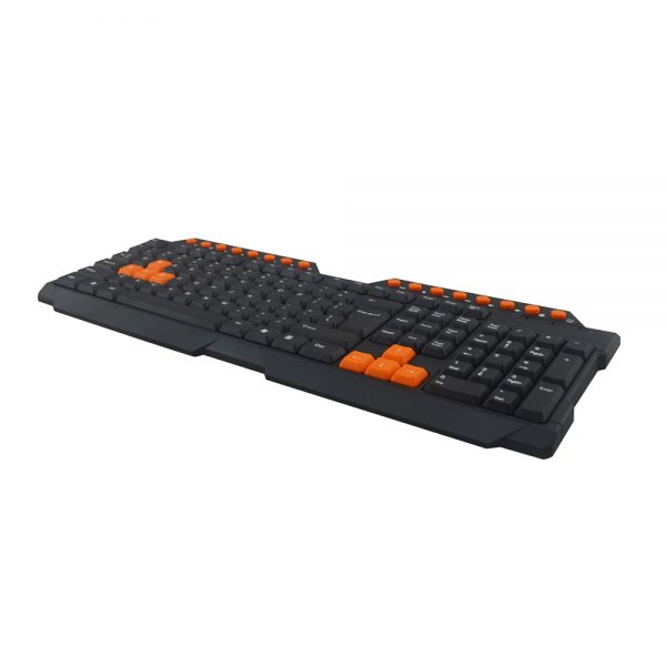 008845_2 Teclado Gamer Multimídia USB ABNT II - PretoKEY-2103/USB