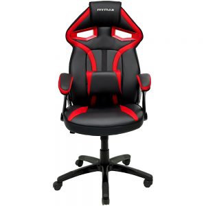 Cadeira Gamer MX1 Giratoria Preto e Vermelho