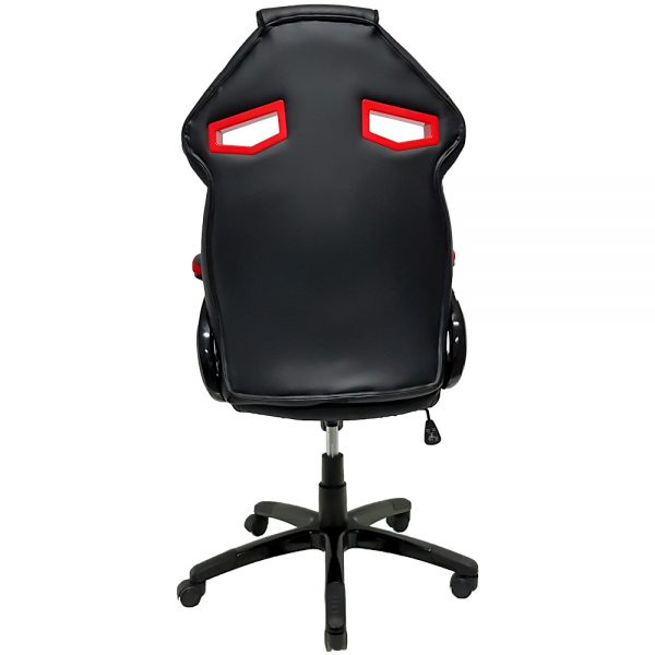 Cadeira Gamer MX1 Giratoria Preto e Vermelho