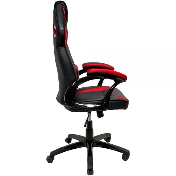 Cadeira Gamer MX1 Giratoria Preto e Vermelho