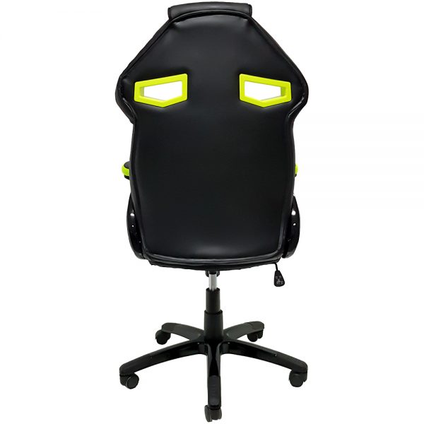 Cadeira Gamer MX1 Giratoria Preto e Verde