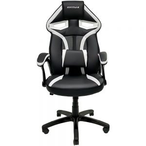 Cadeira Gamer MX1 Giratoria Preto e Branco