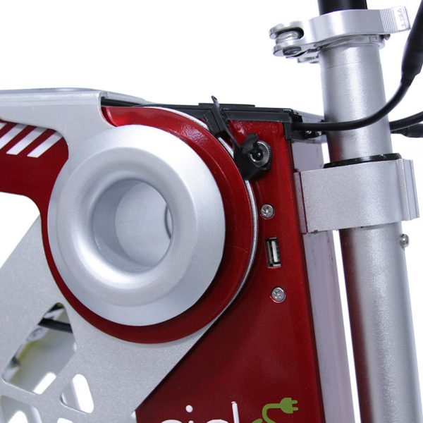 E-Bike Bicicleta Eletrica 250W Modelo Ciclo Vermelha