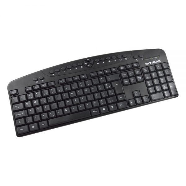 Teclado Multimidia New Curve USB ABNT II MKS-VSC8152/USB