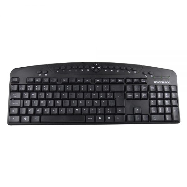 Teclado Multimidia New Curve USB ABNT II MKS-VSC8152/USB