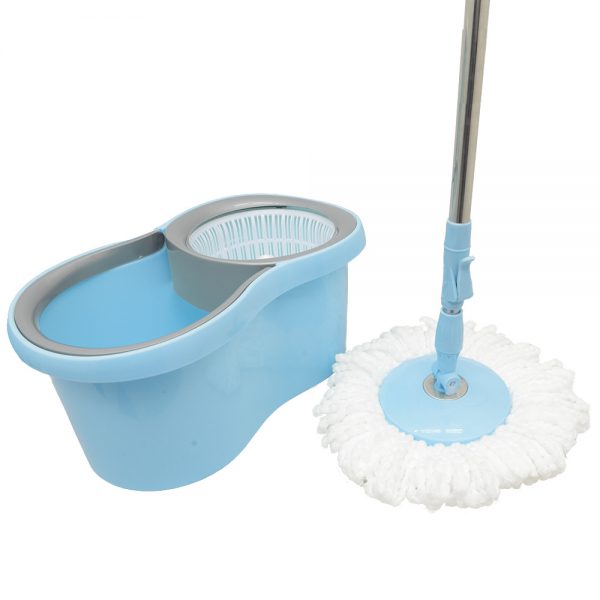 Balde Esfregao Spin MyMop 360 Azul 2 Refis MYUD-WYL-21/BL