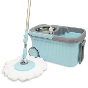 Balde Esfregao Spin MyMop Ultra Azul Rodas 2 Refis MYUD-WYL-36/BL