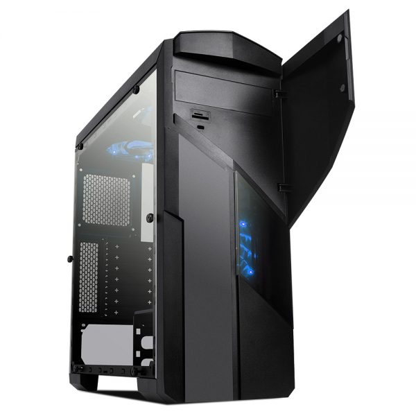 Gabinete Gamer Galaxy USB 3.0 - Preto LED Azul MCA-FC-GA11A/BL