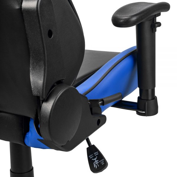 Cadeira Gamer MX5 Giratória Preto/Azul