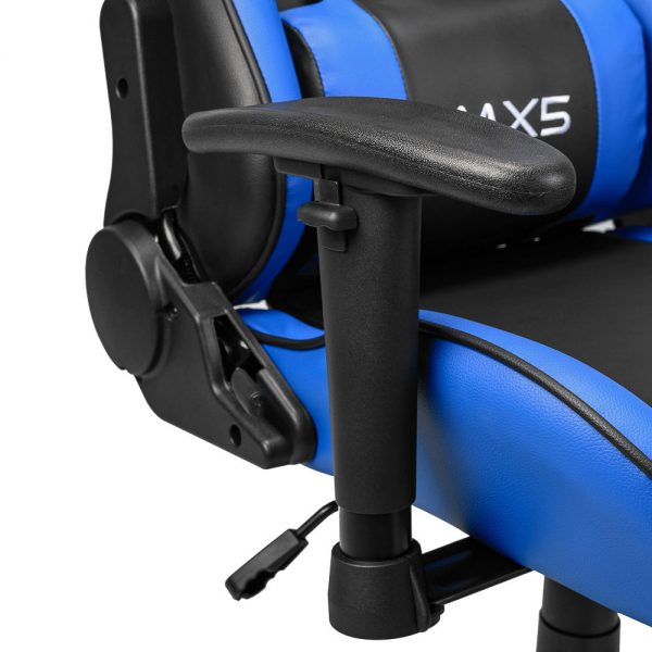 Cadeira Gamer MX5 Giratória Preto/Azul