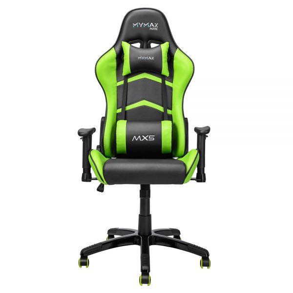 Cadeira Gamer MX5 Giratória Preto/Verde