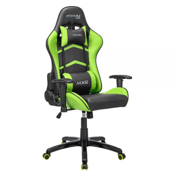 Cadeira Gamer MX5 Giratória Preto/Verde