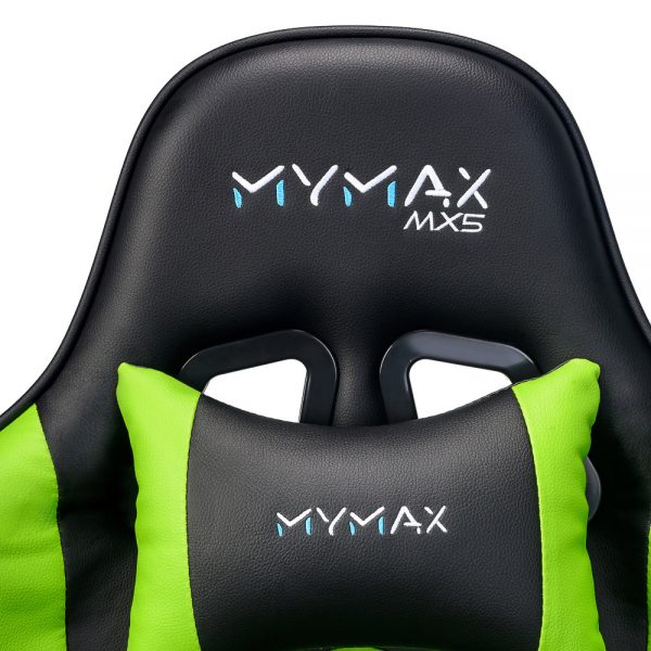 Cadeira Gamer MX5 Giratória Preto/Verde