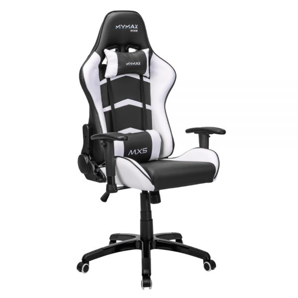 Cadeira Gamer MX5 Giratória Preto/Branco