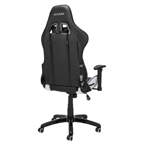 Cadeira Gamer MX5 Giratória Preto/Branco