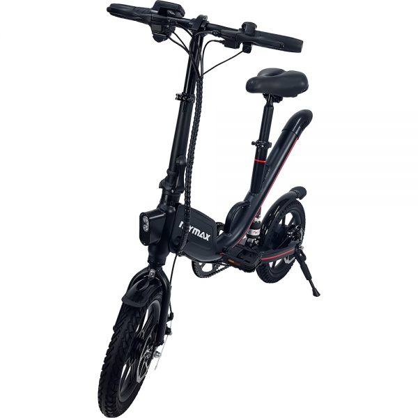 E-Bike Way Aro 14 com Pedal Autonomia até 35km – Preto