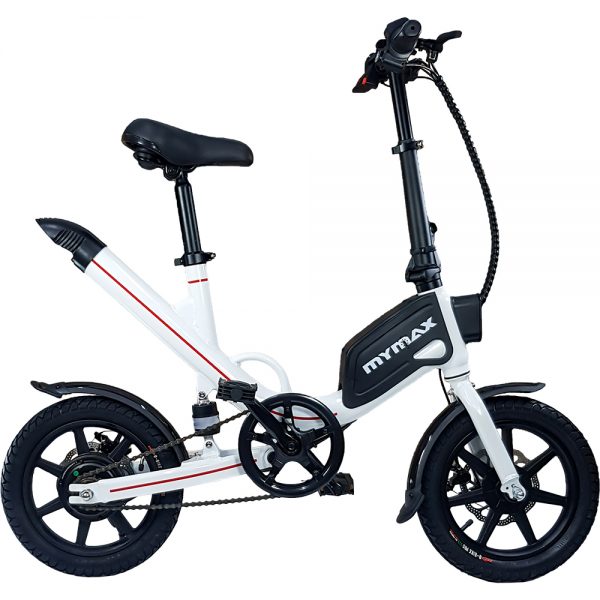 E-Bike Way Aro 14 com Pedal Aut. ate 35km Branco