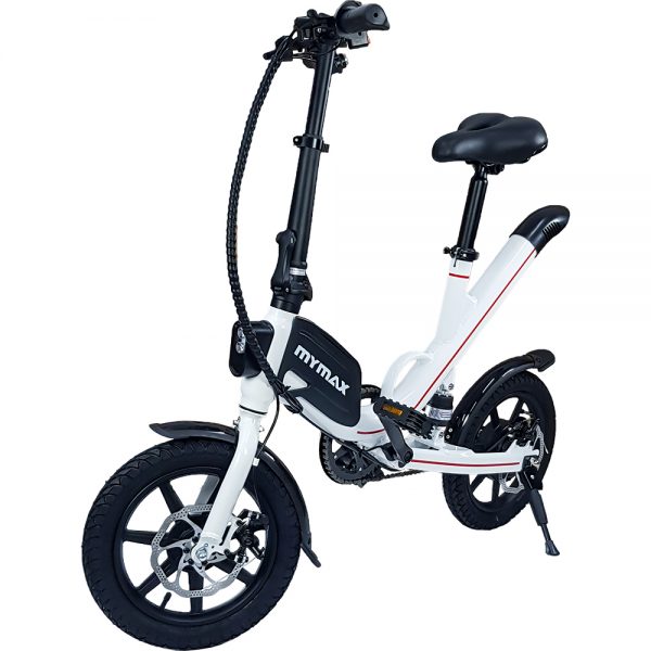 E-Bike Way Aro 14 com Pedal Aut. ate 35km Branco