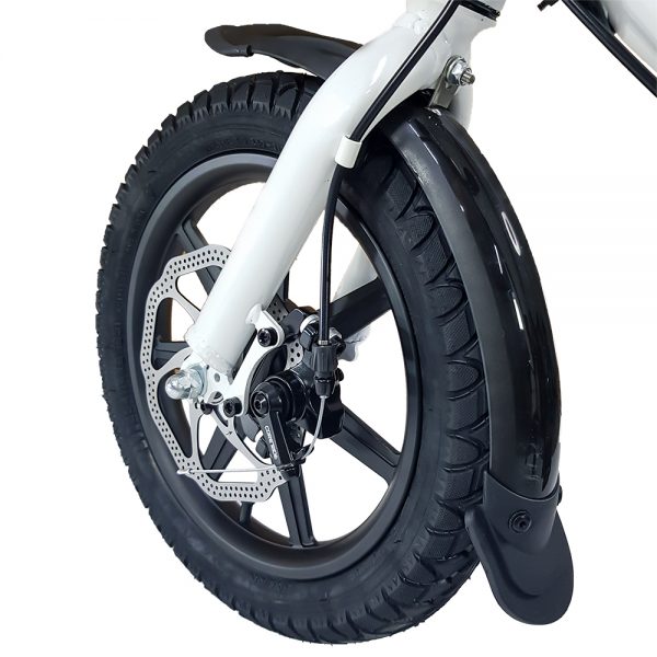 E-Bike Way Aro 14 com Pedal Aut. ate 35km Branco