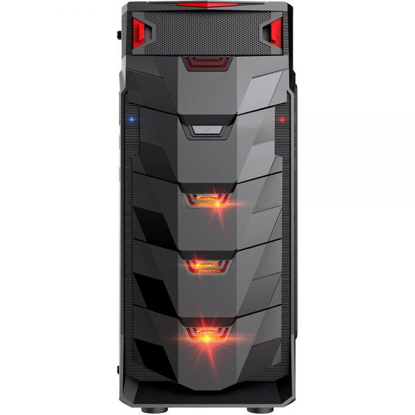 Gabinete Gamer Taurus USB 3.0 Preto LED Vermelho