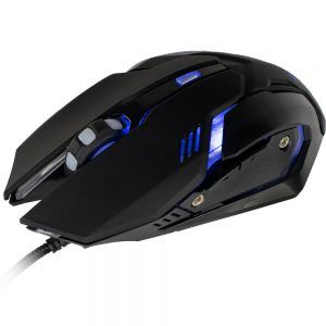 Mouse Gamer Arbor 2400 DPI com Led Azul