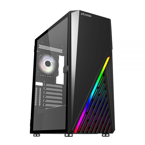 Gabinete Gamer Aurora USB 3.0 Preto LED RGB