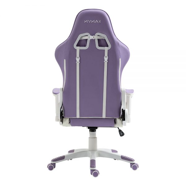 Cadeira Gamer MX5 Giratória Branco e Roxo