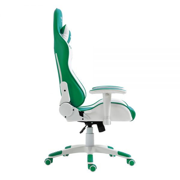 Cadeira Gamer MX5 Giratória Branco e Verde