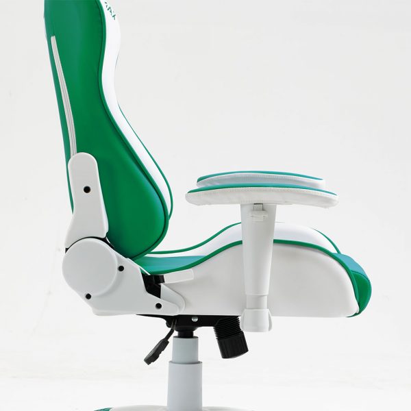 Cadeira Gamer MX5 Giratória Branco e Verde