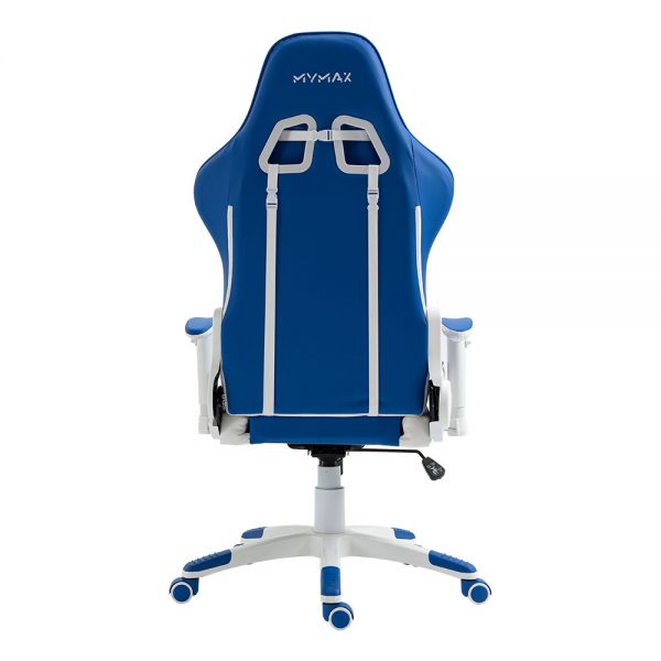 Cadeira Gamer MX5 Giratória Branco e Azul