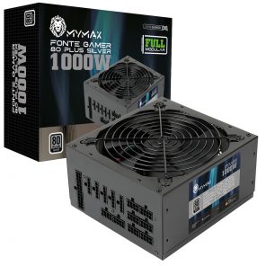 Fonte ATX 1000W Modular 80 Plus Silver PFC Ativo