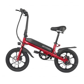 Bicicleta Eletrica Ebike Myway 4.0 Aro 16 45km Aut Vermelho